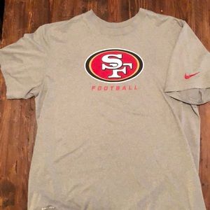 Nike San Francisco 49ers dri-fit shirt
